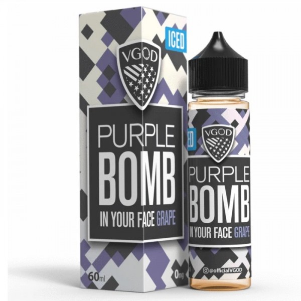 VGOD Purple Bomb Iced eLiquid 60ML Premium eJuice